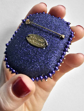 Load image into Gallery viewer, Rose & Mimosa Bouquet Brooch