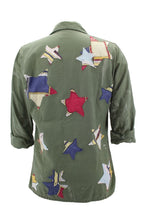 Load image into Gallery viewer, Vintage Marine Corps Jacket Reclaimed With Silk Scarf Stars