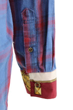 Load image into Gallery viewer, Boyfriend Shirt With Silk Collar &amp; Cuffs
