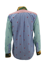 Load image into Gallery viewer, Boyfriend Shirt With Silk Collar, Cuffs, & Pocket