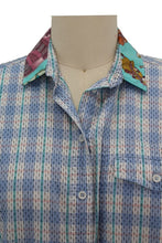 Load image into Gallery viewer, Boyfriend Shirt With Silk Collar & Cuffs