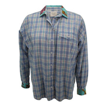 Load image into Gallery viewer, Boyfriend Shirt With Silk Collar & Cuffs