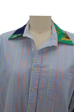 Load image into Gallery viewer, Boyfriend Shirt With Silk Collar & Cuffs