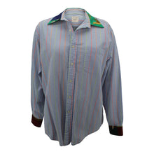 Load image into Gallery viewer, Boyfriend Shirt With Silk Collar & Cuffs