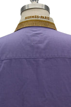Load image into Gallery viewer, Boyfriend Shirt With Silk Collar, Cuffs, & Pocket