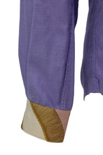 Load image into Gallery viewer, Boyfriend Shirt With Silk Collar, Cuffs, & Pocket