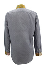 Load image into Gallery viewer, Boyfriend Shirt With Silk Collar, Cuffs, & Pocket