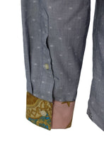 Load image into Gallery viewer, Boyfriend Shirt With Silk Collar, Cuffs, & Pocket