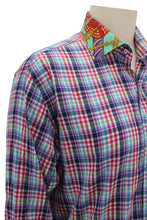 Load image into Gallery viewer, Boyfriend Shirt With Silk Collar, Cuffs, & Pocket
