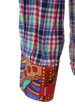 Load image into Gallery viewer, Boyfriend Shirt With Silk Collar, Cuffs, & Pocket