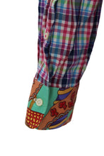 Load image into Gallery viewer, Boyfriend Shirt With Silk Collar, Cuffs, & Pocket