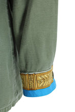 Load image into Gallery viewer, Vintage Military Collar & Cuff Jacket