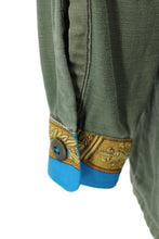 Load image into Gallery viewer, Vintage Military Collar & Cuff Jacket