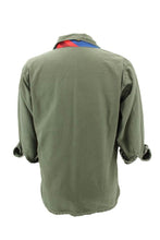 Load image into Gallery viewer, Vintage Military Jacket Reclaimed With Silk Tie