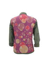 Load image into Gallery viewer, Vintage Military Jacket Reclaimed With Silk Scarf sz Medium