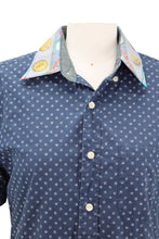 Load image into Gallery viewer, Boyfriend Shirt With Silk Collar