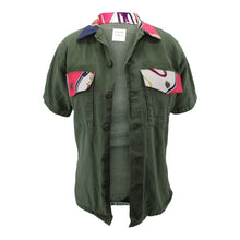 Load image into Gallery viewer, Vintage Military Collar &amp; Pocket Jacket