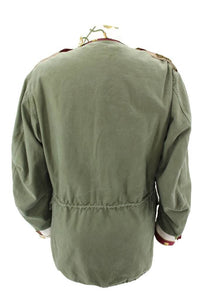 Vintage Military Collar, Cuff, & Epaulettes Jacket